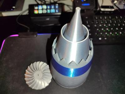 Jet engine to 28BYJ-48   