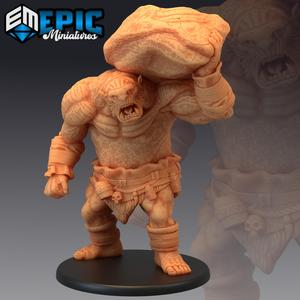 Ogre Rock / Classic Cave Creature / Evil Troll Encounter