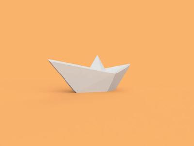Paper boat (yet another)   