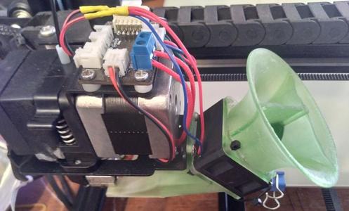 HC Maker 7 hot end fan duct.