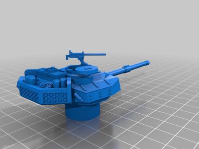 1/72 Australian Centurion 5/1 with SVN modifications