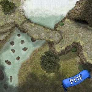 Waterfall Grotto (Encounter 4 - The Alphabear)