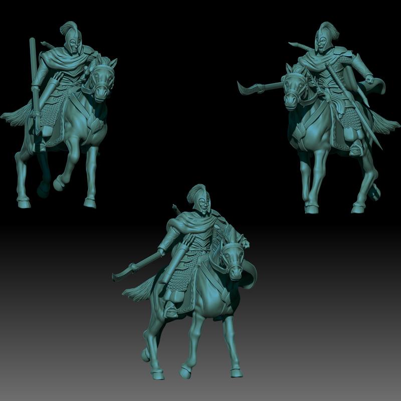 KZKMINIS - Oathbreaker Elves - Elven Knights