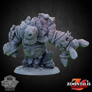 Forest Golem (pre-supported) 50mm Base