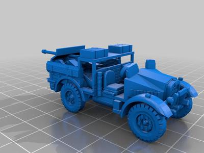 1/72 Morris CS8 Bofors 37mm Portee
