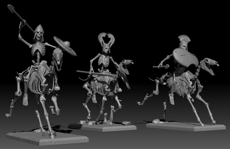 Light Skeletons cavalry