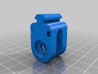 Ender 3 rail connector for articulating camera mount