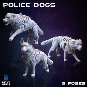 Police Dogs x3 - Raid in Zadorn Collection
