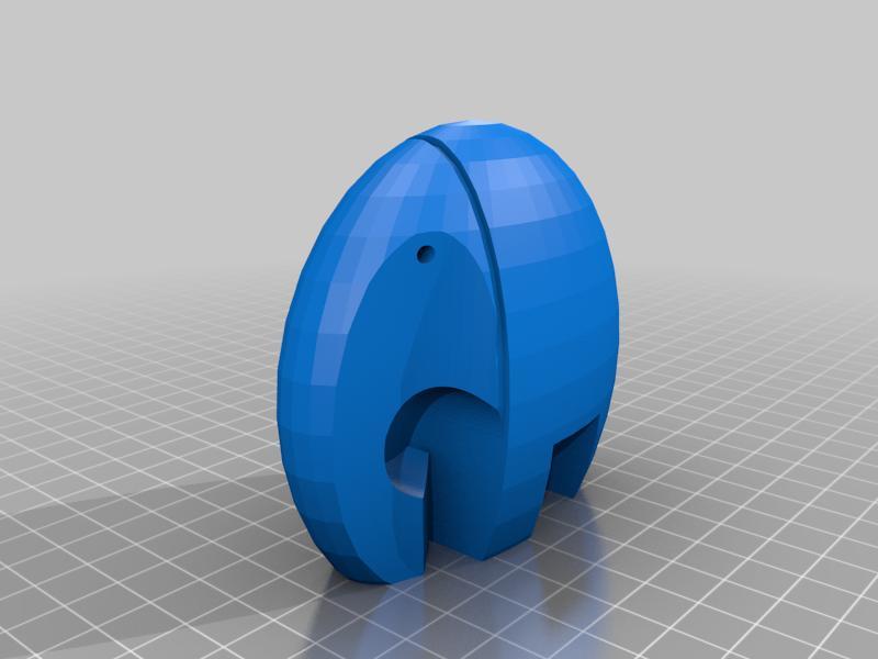 Abstract Elephant 3d