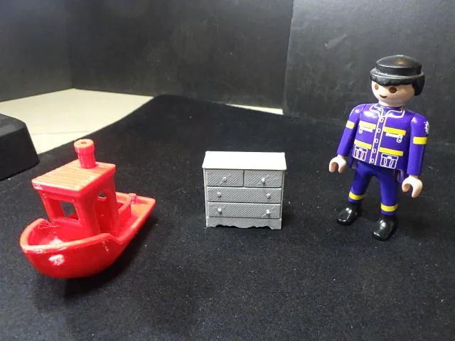 Charming Dresser/Chest of Drawers in Playmobil Diorama Compatible Scale & Dollhouse Scale   