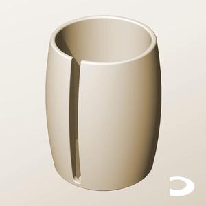 CR96-150-S Slotted Modular Stacking Storage Boxes Bins | Printable Objects - Infinite Containers | stl file for 3d printing