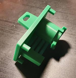 Cylinder lock box