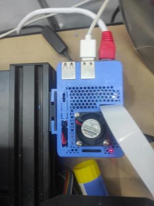 Raspberry Pi 2 and 3b case and mount to side of ender 3 v2 and others