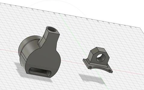 dust bracket system for laser   