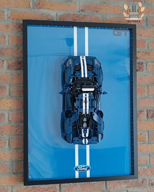 Wall bracket L.e.g.o Technic Ford GT