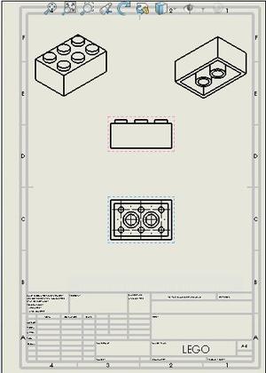 lego with its platform