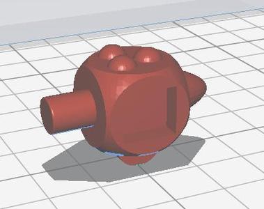 Fully printed fidget top (Fast print) Lot of fun 