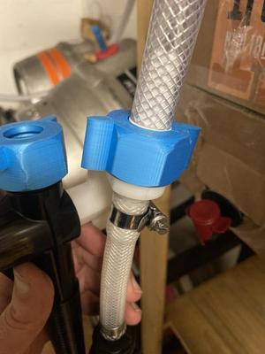 Cask Beer Nut 3/4 BSP with hose tail stop
