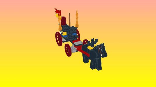 NotLego Lego Carriage Model 9824