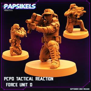 PCPD TACTICAL REACTION FORCE UNIT - D