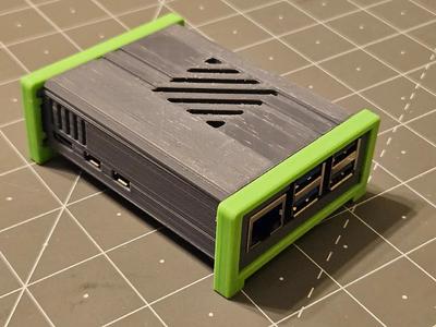 Screwless Raspberry Pi 5 case   