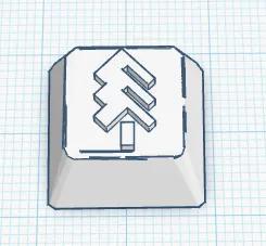 SpruceOS logo keycap   