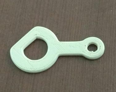 Key cart 10 Russian Rubles (coin 22mm )