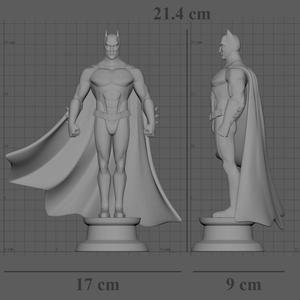 BATMAN statuette for 3D printing