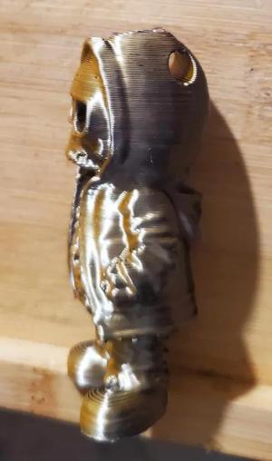 Funky Skeleton Figure in Hoodie Keychain   