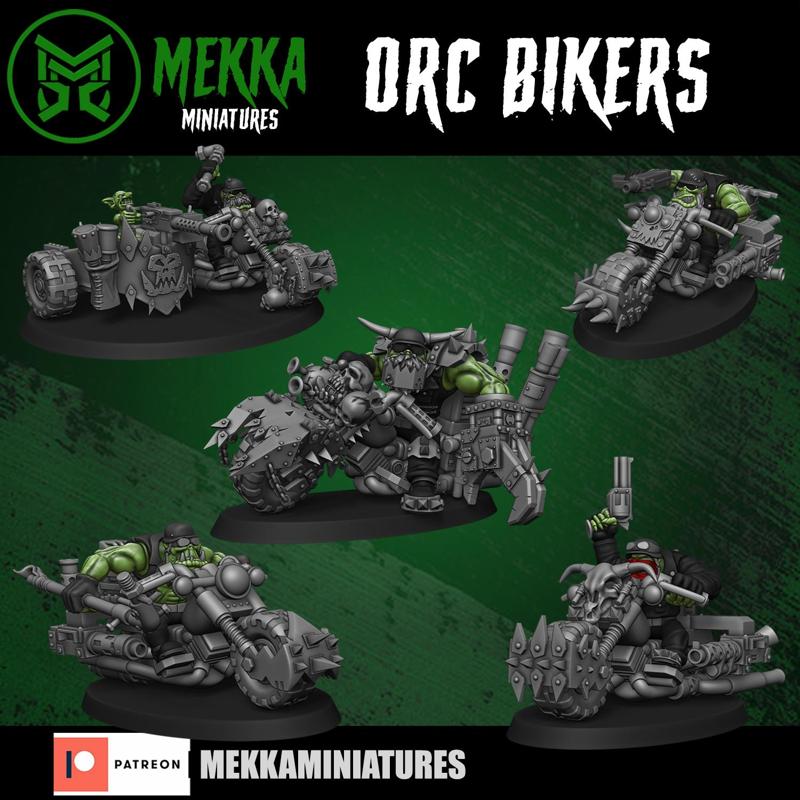 Orc Biker Set