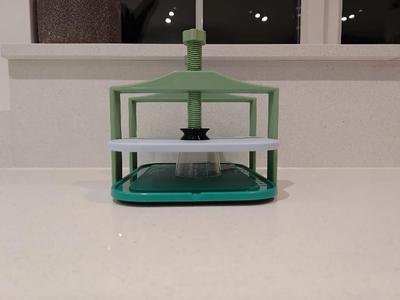 Tofu etc. press for ikea 365 chopping board.   