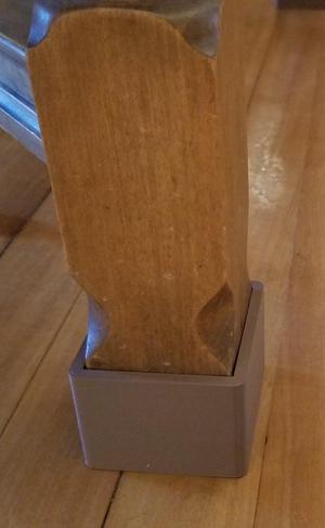 Table leg lifters (58mmx58mm)
