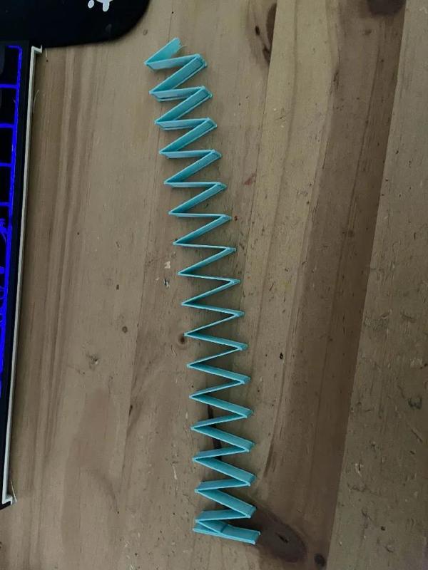 3d printed spring for d.U.M.p magazine   