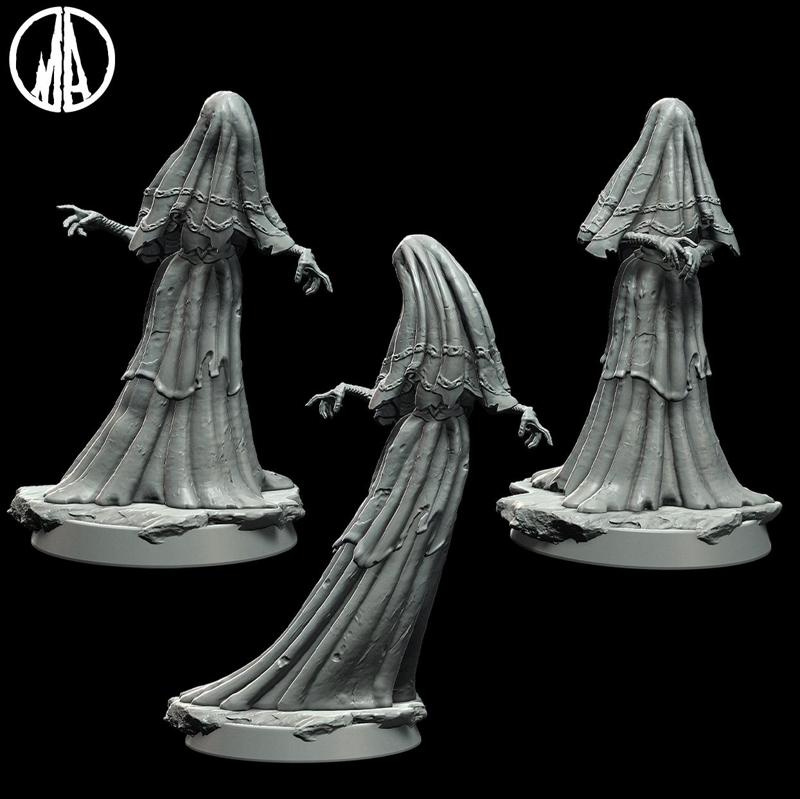 Weeping Widow - Lost Souls - 3 Poses
