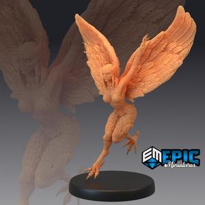 Mountain Harpy Flying / Masked Half Bird Lady / Classic Encounter