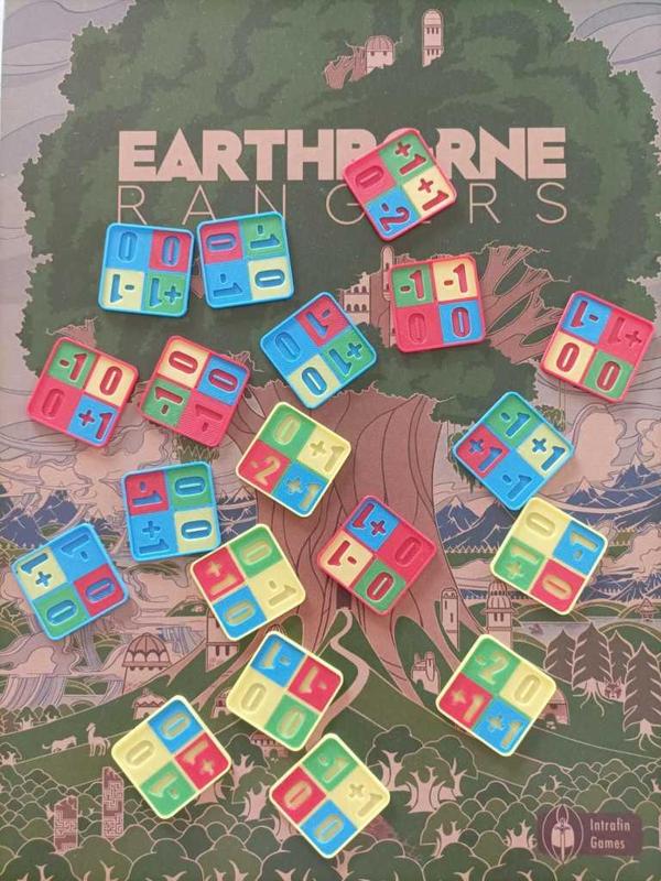 Earthborne Rangers challenge tokens