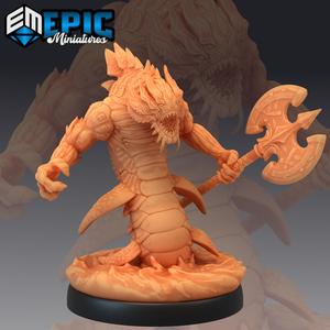 Ocean Naga Axe / Underwater Encounter / Sea & Water Creature