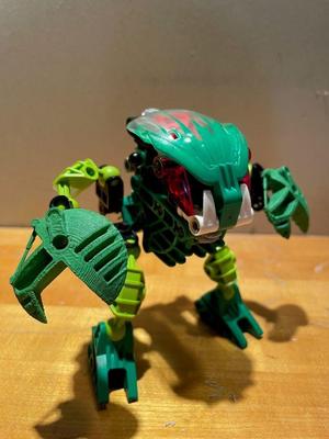 Bohrok Lehvak Shield and Mirrored Version