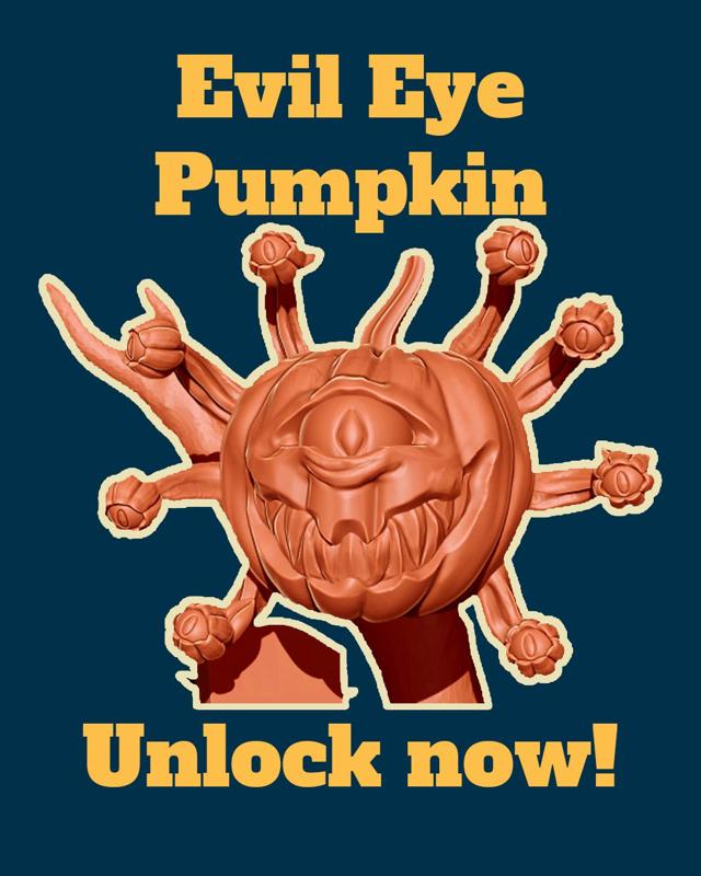 Pumpkin Evil Eye