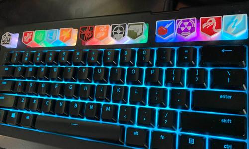 Call Of Duty Perk Keycaps (2 styles of keys)