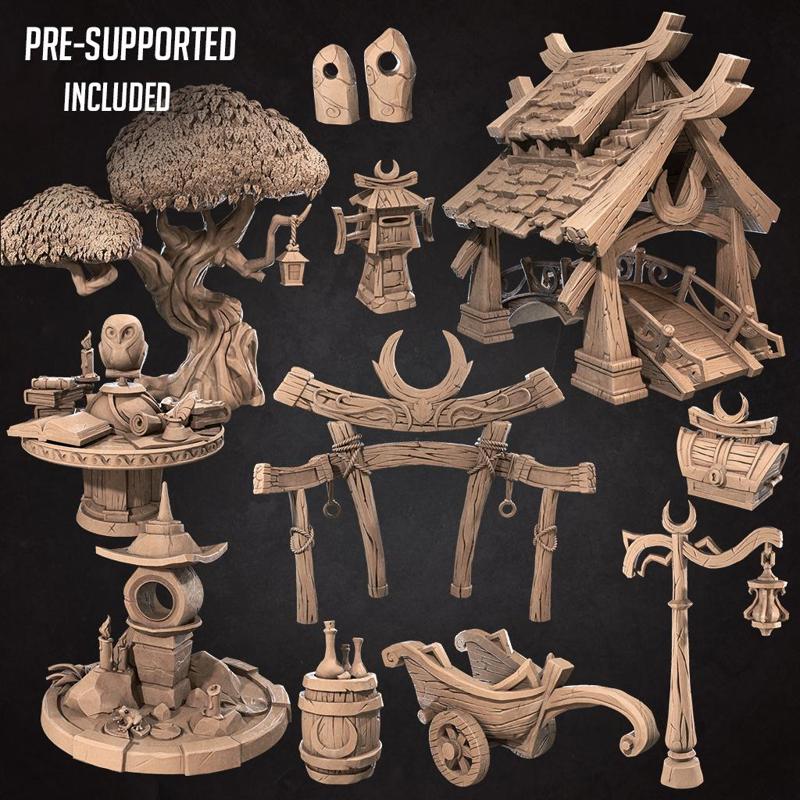 Night Elves Assets Pack