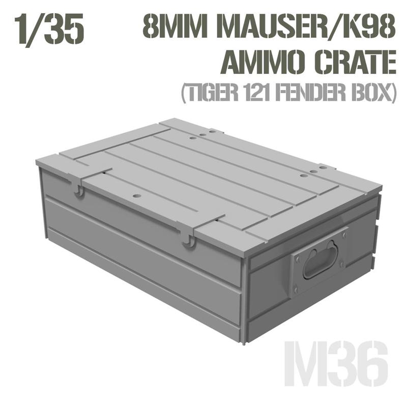 8MM Mauser / K98 AMMO CRATE 1/35