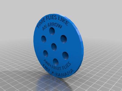 Fruit Fly trap (for 8cm diameter plastic cup)