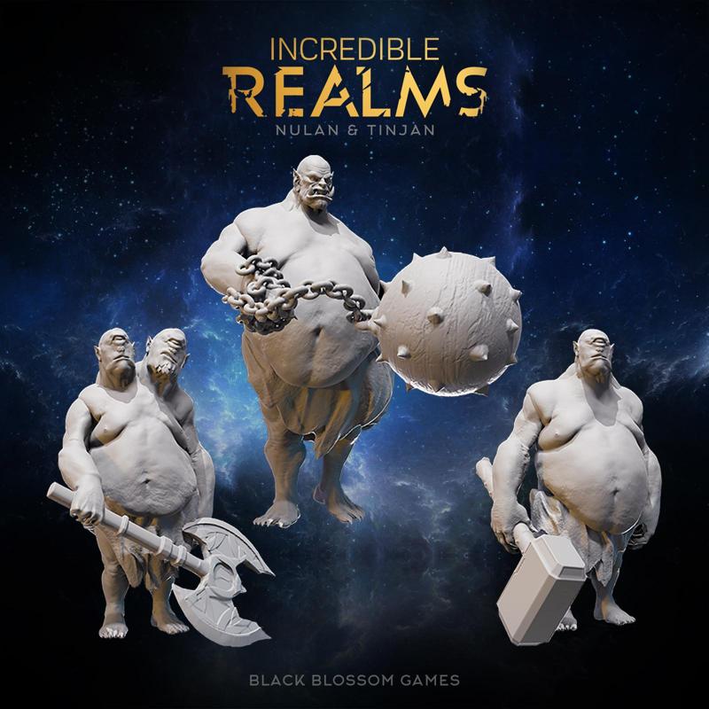 IR01M027 Cyclop Monsters :: Incredible Realms Nulan & Tinjan