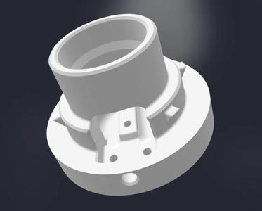 Moon lamp from Kx : base remix with M3 inserts   