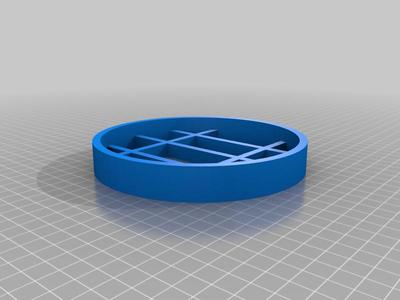 Guard insert for mobile airco hole