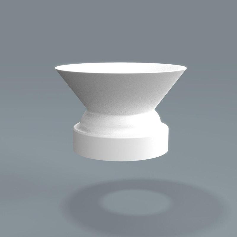 Small funnel, measuring cup for Bialetti moka dama coffee machine 3 cups