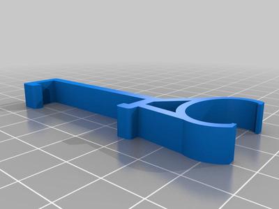 Holder for LED lamp for Prusa i3 Printer