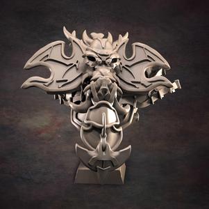 Undead Lord Bust 03