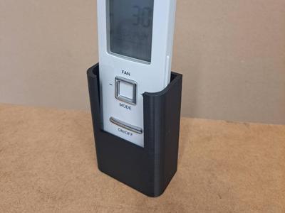 Elektolux AC remote holder rounded corners